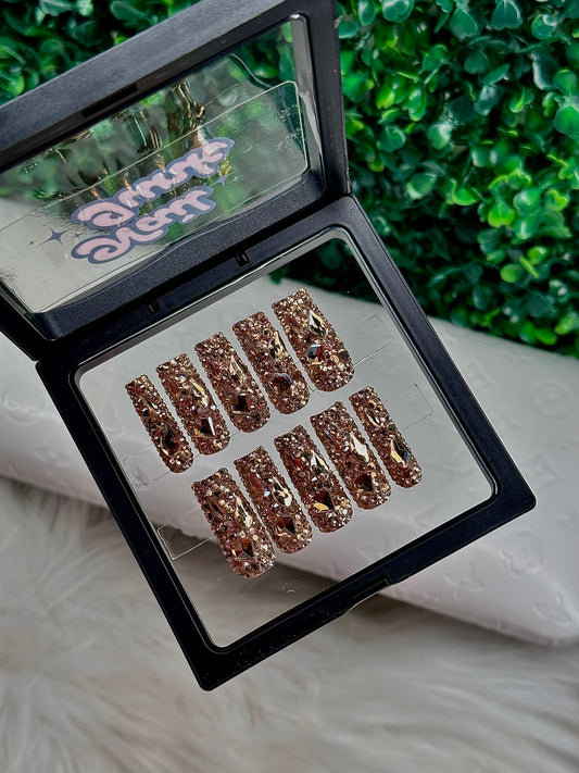 Gold Full Bling Set